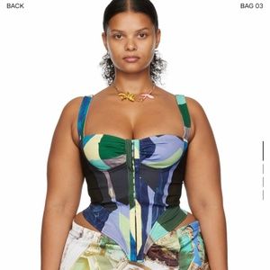 Miaou Multicolor Paloma Elesser Deville Corset top